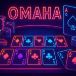 Omaha Poker anschaulich als visuelle Umsetzung|Omaha Poker mit zentralem Motiv in klarer Darstellung|Atmosphaerische Szene zu Omaha Poker