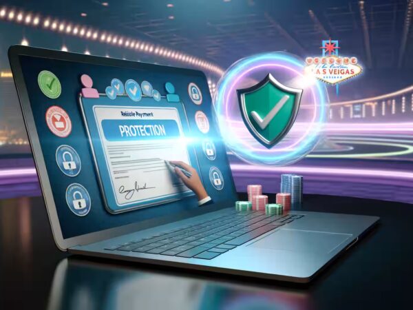 Ein Spieler überprüft die Lizenz und Sicherheitsmerkmale eines sicheren Online-Casinos.|Eine Übersicht über die wichtigsten Sicherheitsmaßnahmen in sicheren Online-Casinos.|Ein Spieler prüft die Sicherheit eines Online-Casinos